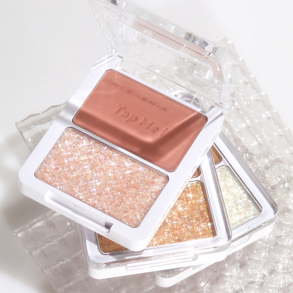Tap Me Palette Duo  | Bảng Phấn Mắt Trang Điểm Lấp Lánh Twgan Bảng Phấn Mắt