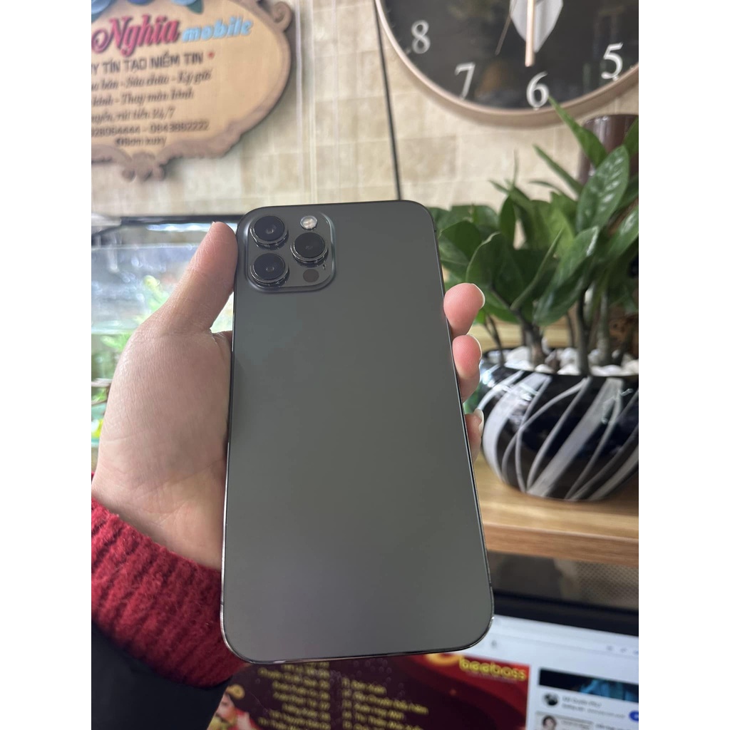 [COD] Điện thoại Ip 12 pro max dung lượng 128GB bảo hành 1 năm - fullbox chính hãng - Thiên Hà mobile | BigBuy360 - bigbuy360.vn