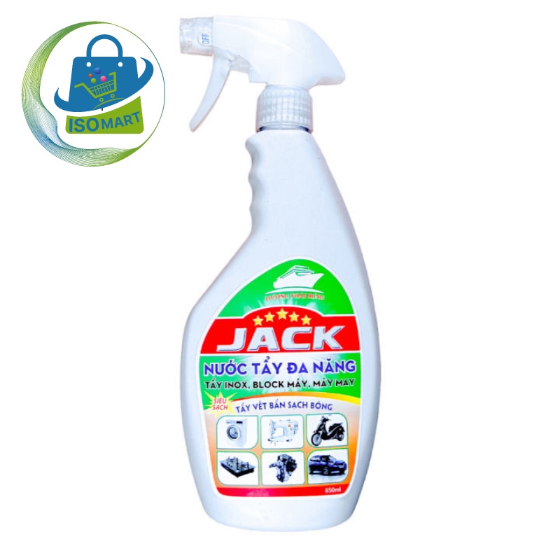 Chất Tẩy Đa Năng Jack 650ml