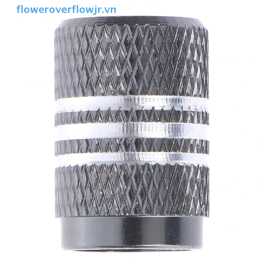 4 Nắp Van Bánh Xe Hơi Bằng Nhôm Chống Bụi 8 Màu Tùy Chọn