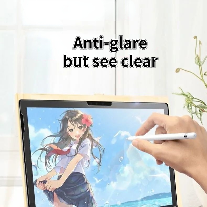 Bộ 2 Miếng Dán Bảo Vệ Màn Hình Máy Tính Microsoft Surface Pro 4/5/6/7/8 Go 2/3 1/2 10 Inch 13'' 13.5'' 12.3'' 10.10 Inch