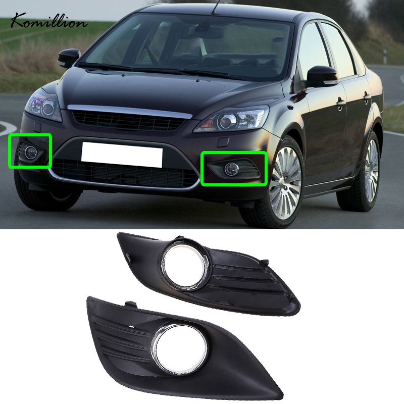 Khung Lưới Bảo Vệ Đèn Sương Mù Phía Trước Cho Ford Focus MK2 (DA3) 3D / 5D 2008-2010