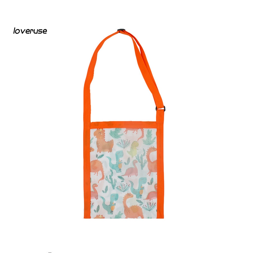 / Lo / No Túi Đeo Chéo Thân Thiện Với Môi Trường In Hình Vỏ Sò Đựng Đồ Chơi Đi Biển Cho Bé