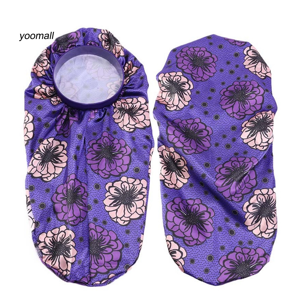 Dây Buộc Tóc Co Giãn Siêu Dài In Họa Tiết Châu Phi Màu Sắc Tươi Sáng Chăm Sóc Tóc