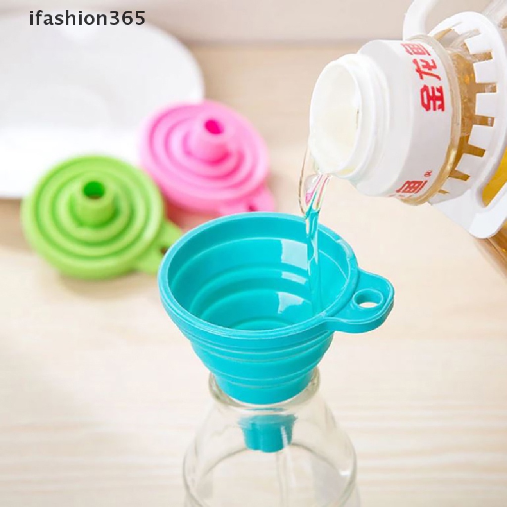 Phễu Silicon Mini Gấp Gọn Dùng Trong Nhà Bếp ifashion365