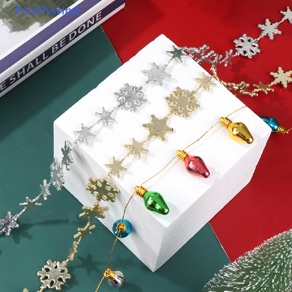 Dây Đèn Led 1M Hình Bông Tuyết Mini Trang Trí Nhà Búp Bê