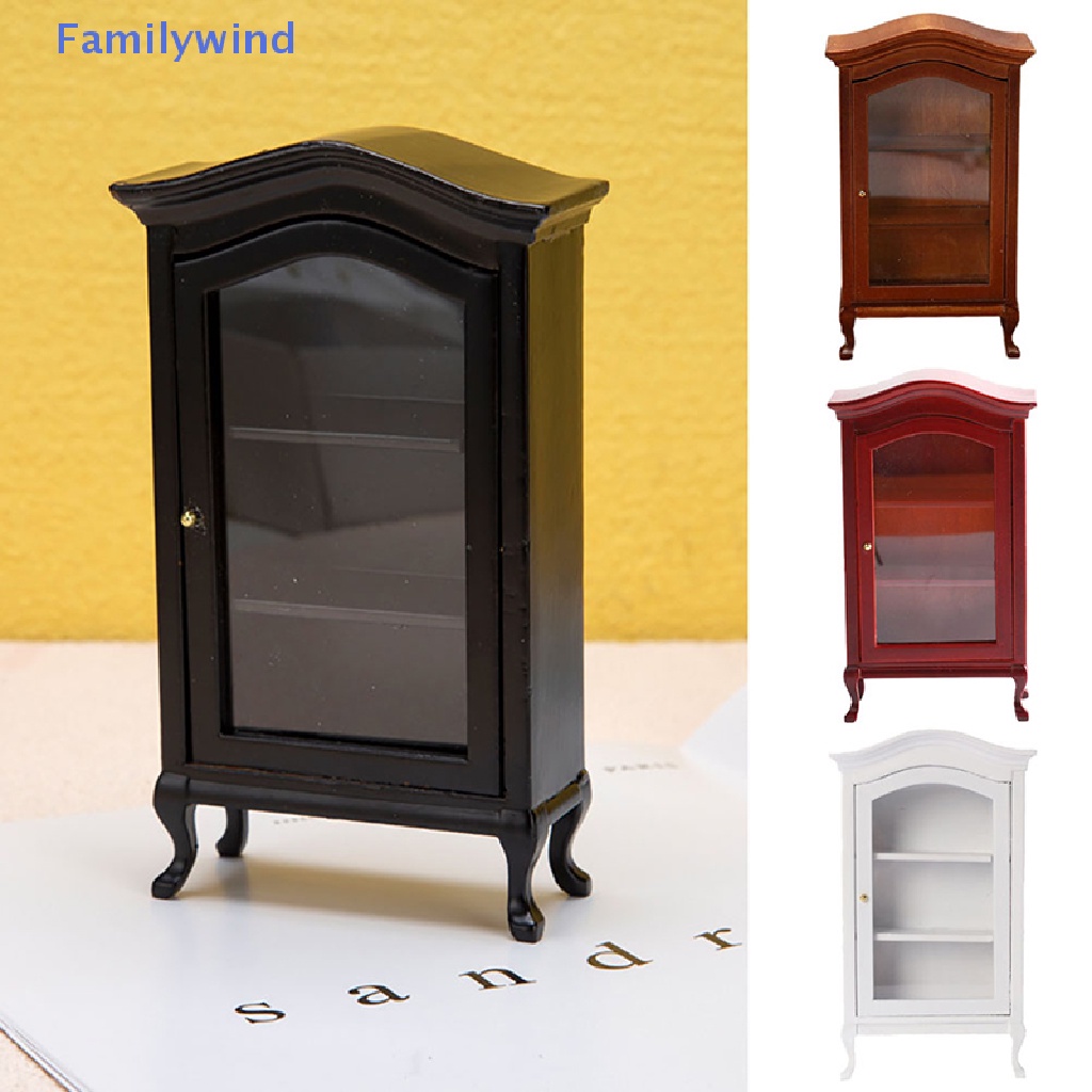 Mô Hình Tủ Chén 1: 12 Dùng Trang Trí Nhà Búp Bê