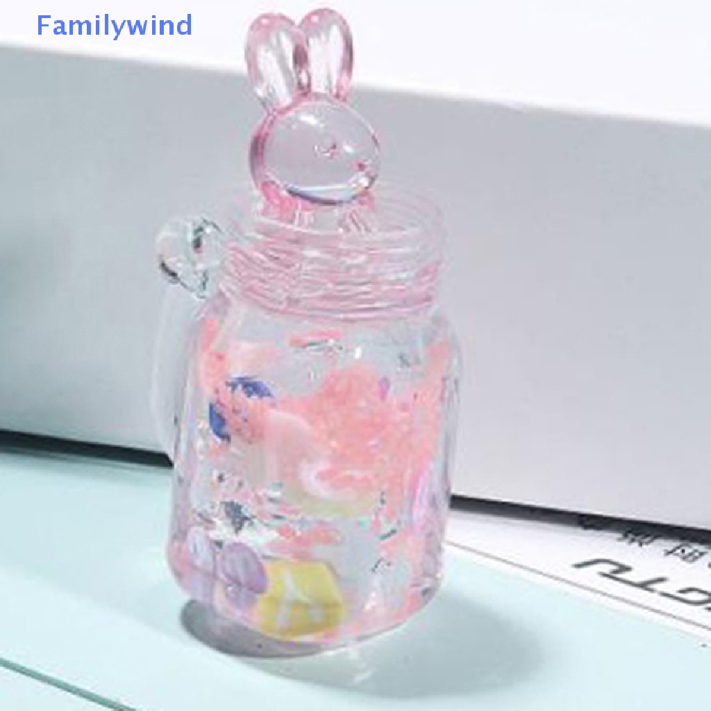 Set 2 Cốc Sứ Mềm Hình Thỏ Hoạt Hình Có Móc Khóa Trang Trí Nhà Cửa