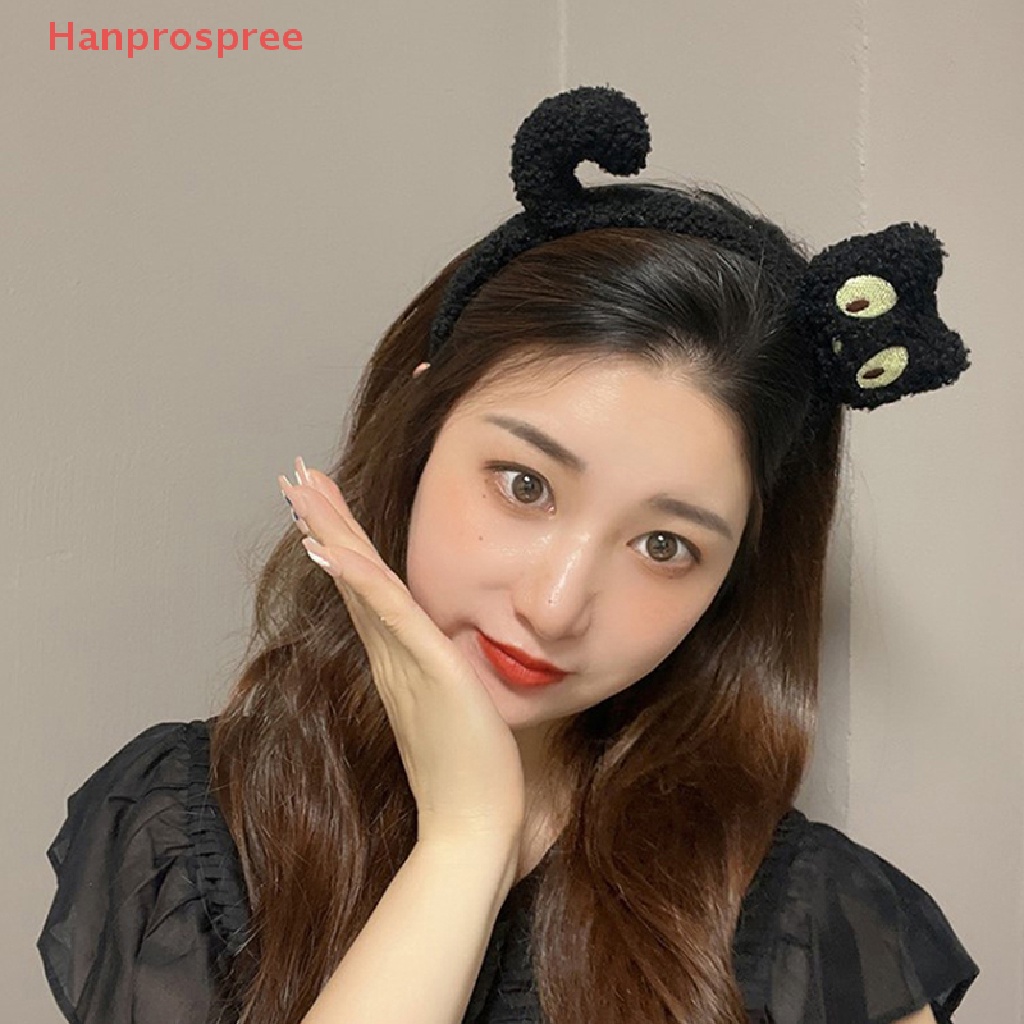Hanprospree > Băng Đô Cài Tóc / Trang Điểm Rửa Mặt Trang Điểm Lông Thỏ Mèo Hoạt Hình Hàn Quốc Dễ Thương Vui Nhộn Thời Trang Thu Đông 2022 Cho Nữ