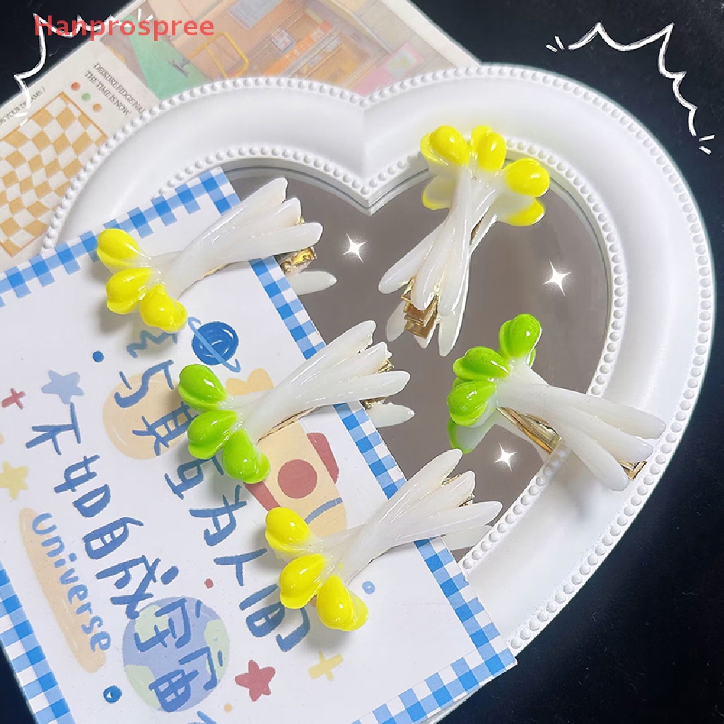 Set 2 Kẹp Tóc Hình Rau Củ Quả Ngộ Nghĩnh Cho Nữ
