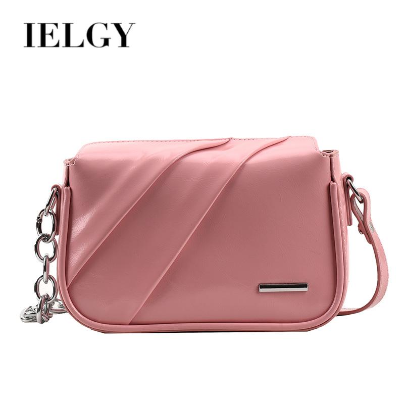 Túi Đeo Vai Hình Vuông Cỡ Nhỏ Có Khóa Kéo Phong Cách Hàn Quốc Thời Trang Cho Nữ