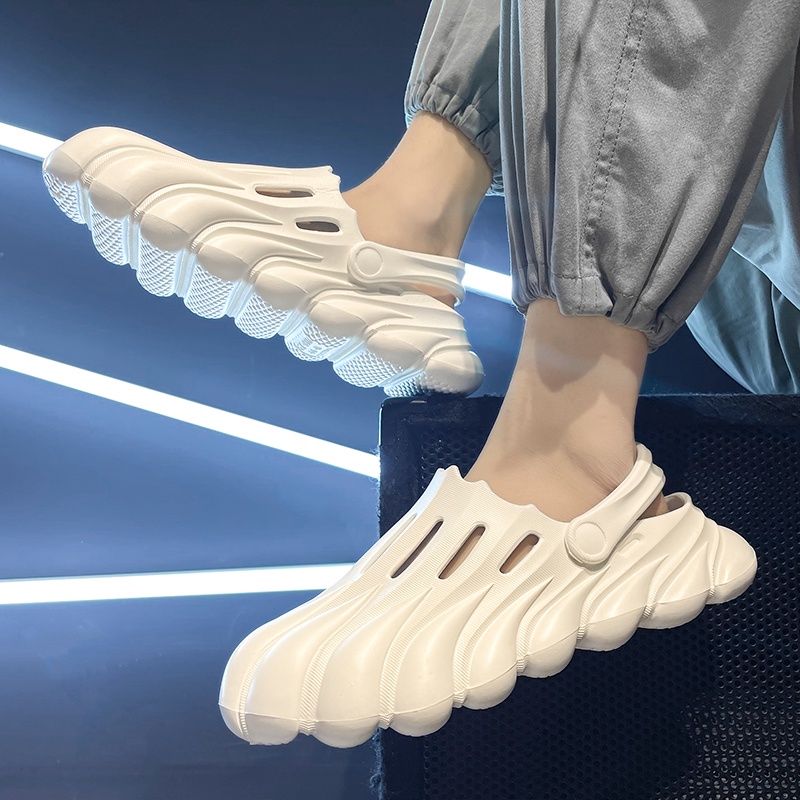 Tikp Giày nam Sandals Giày bãi biển Màu chống trượt Thời trang Kích thước 38-45