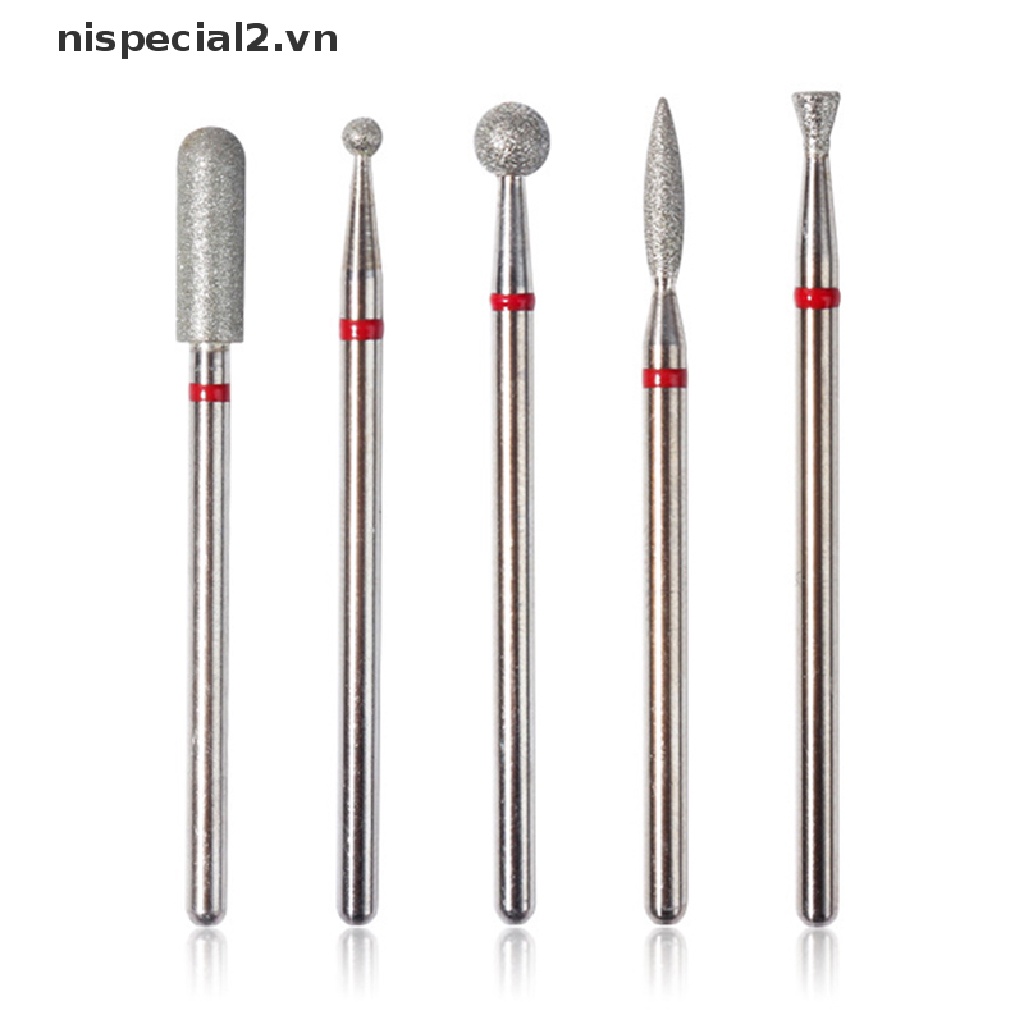 Mũi Khoan Xoay Cắt Kim Cương Chuyên Dụng Cho Trang Trí Móng Tay