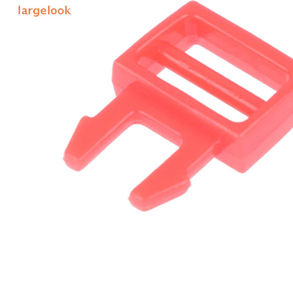 Set 10 Khóa Nhựa 6mm Dùng Làm Vòng Tay / Dây Đeo Búp Bê DIY