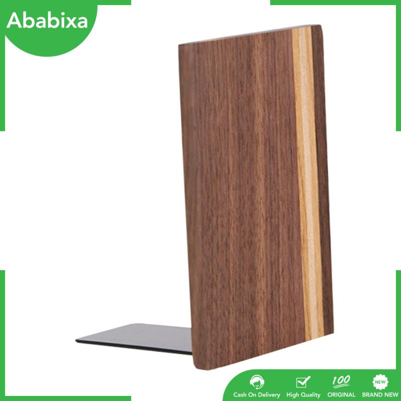 Giá Đỡ Đầu Sách Bằng Gỗ Dùng Trang Trí Phòng Ngủ / Văn Phòng