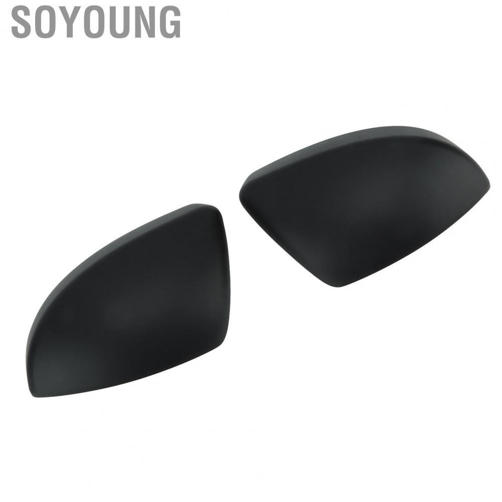 Soyoung Rearview Mirror Covers Cap Trim  Cover Protection for Car