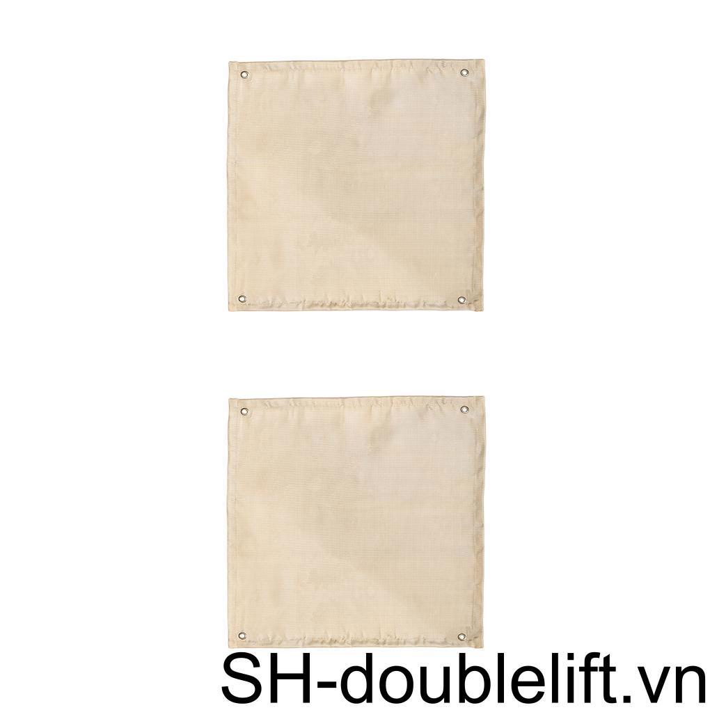 1 / 2 / 3 Thảm Nướng Cách Nhiệt Chống Cháy Có Thể Gập Lại Bảo Vệ Cho Hoạt Động Ngoài Trời