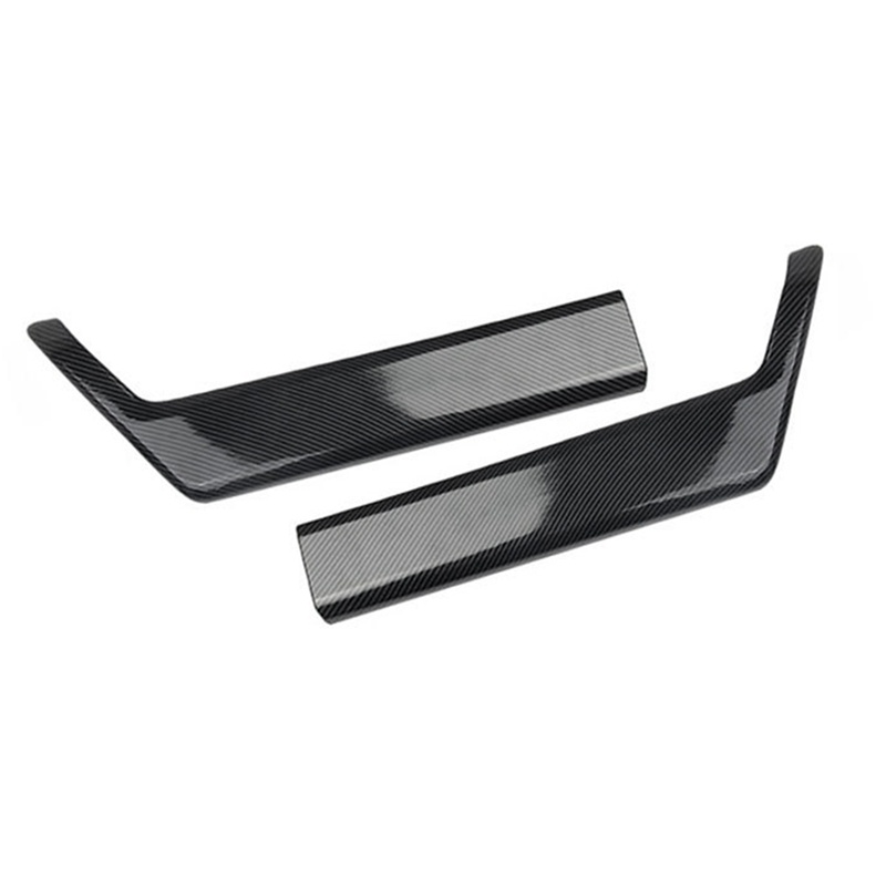 1 Cặp Tay Nắm Cửa Trước Bằng ABS Sợi Carbon Cho Ford F150 F-150 2021 2022