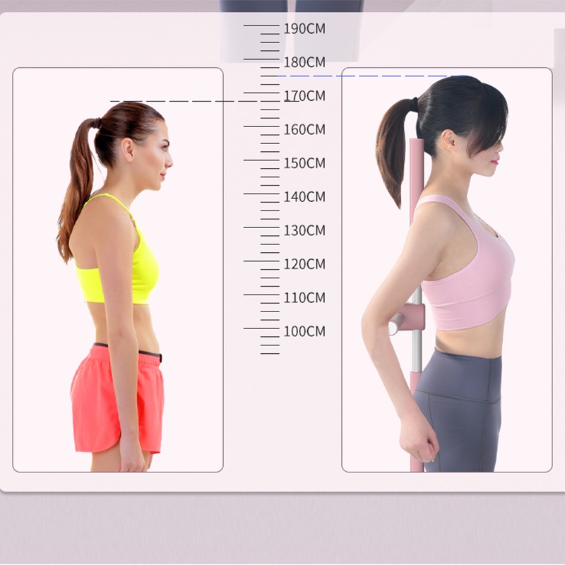 Gậy Tập Lưng, Vai, Chống Gù, Uốn Thẳng Lưng, Gậy tập thẳng lưng Yoga gù lưng Corrector Thể hình Body Stick Chéo Hở vai Beauty Back Shape Trainer Cxmin09