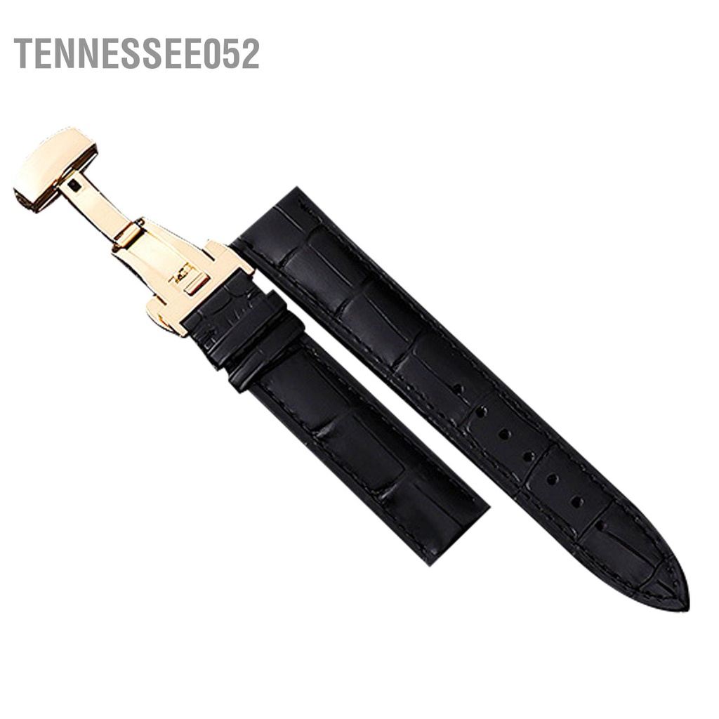 Tennessee052 Dây Đồng Hồ Da Khóa Pin Phụ Kiện Đa Năng Để Thay Thế