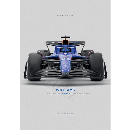 Poster Giấy kraft Dán Tường In Hình Xe Đua Thể Thao Công Thức Mới Nhất Năm 2023 f1