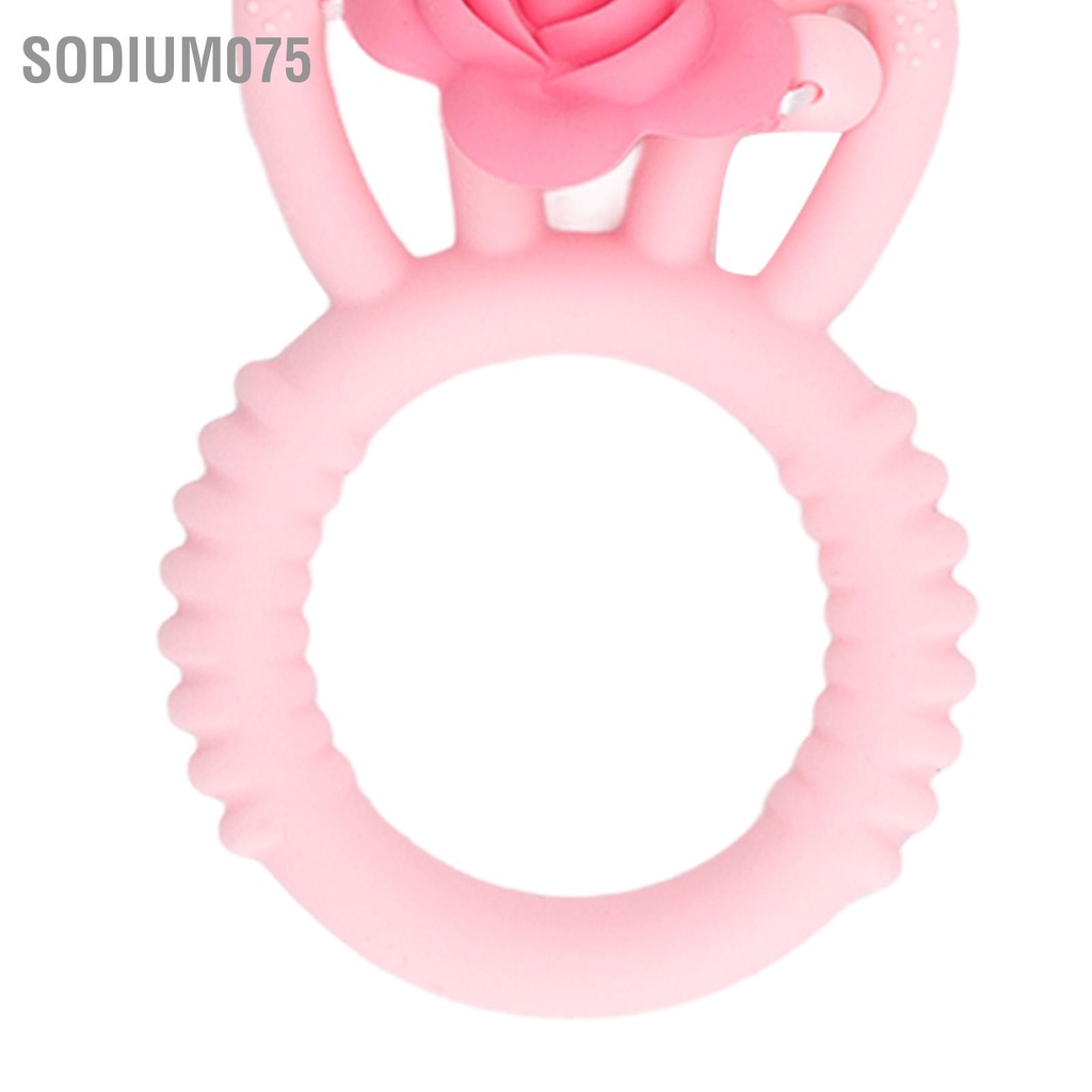 Sodium075 Mọc Răng Vòng Cổ Kẹo Cao Su Massage Cho Bé Miếng Dán Dễ Thương Màu Sắc Tươi Sáng Nhai Đồ Chơi