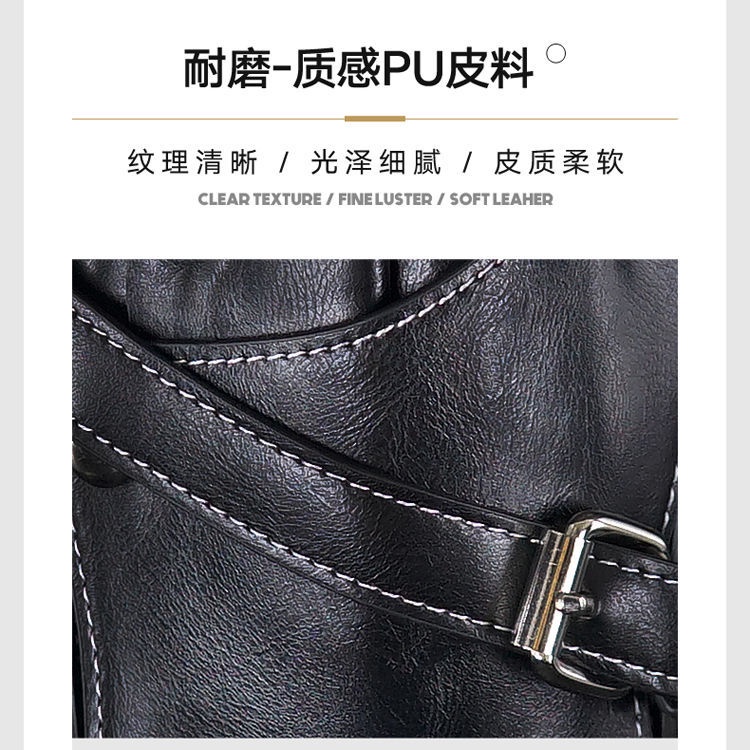 Túi Đựng Kéo Cắt Tóc Đeo Vai / Hông Màu Xanh Lá Đậm Kiểu Retro Chuyên Dùng Cho Thợ Cắt Tóc