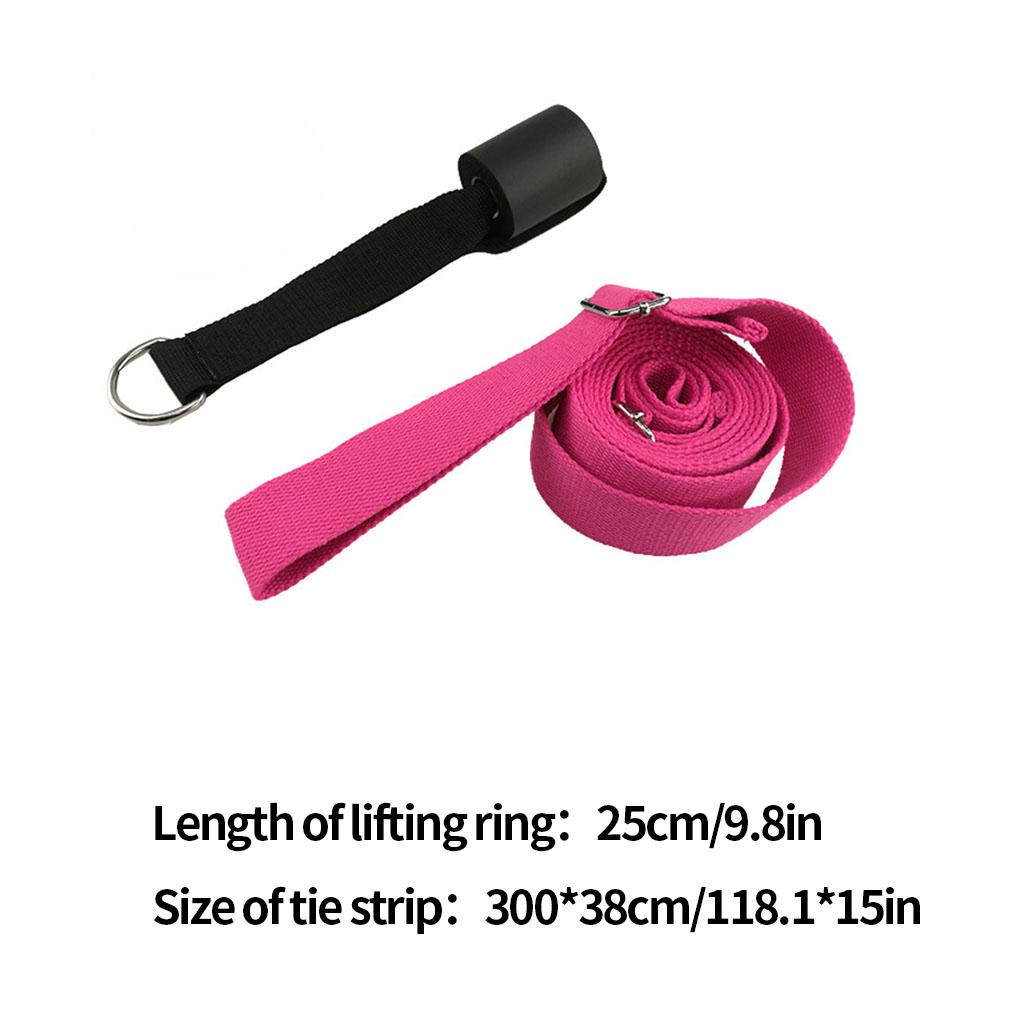 1 / 2 / 3 Dây Đai Co Giãn Gắn Cửa Linh Hoạt Hỗ Trợ Luyện Tập Gym / Nhảy Múa Cho Nam Nữ