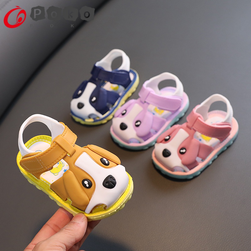 Giày Sandal Đế Mềm Chống Trượt Thoáng Khí Dành Cho Bé 1-2 - 3 Tuổi