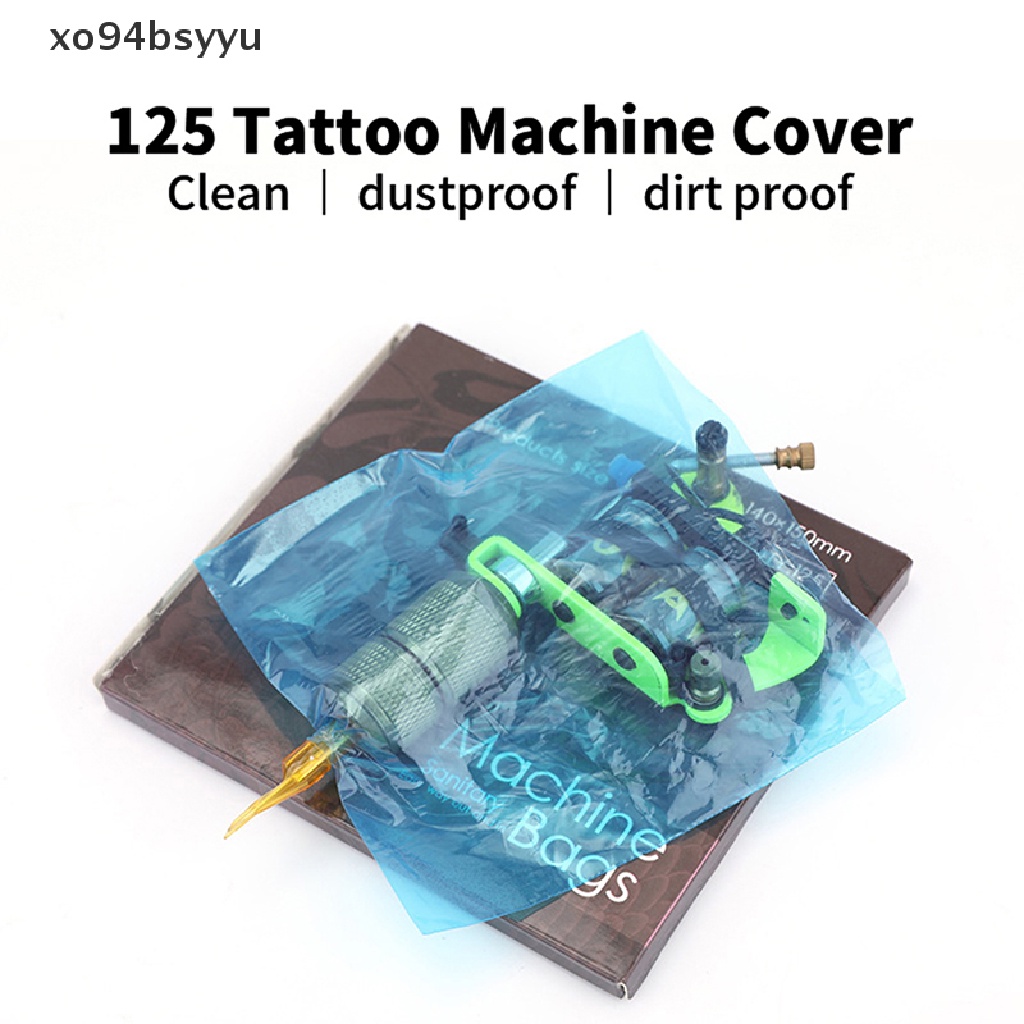 Set 125 Túi Bọc Máy Xăm Dùng Một Lần Xo94Bsyu