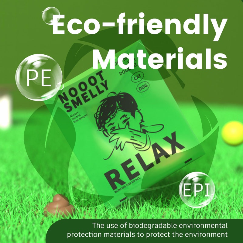 HamshMoc Túi Đựng Chất Thải Cho Thú Cưng Có Thể Phân Hủy Sinh Học Chống Rò Rỉ Tiện Dụng