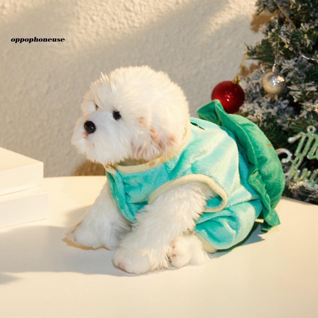 Oppo Áo Khoác Hình Rùa Hoạt Hình Dễ Thương Cho Cún Cưng