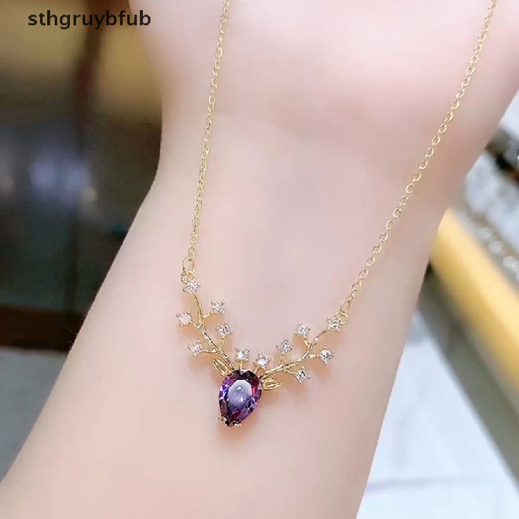Vòng cổ Mặt Hình Hươu Cao Cấp Thời Trang Dành Cho Nữ