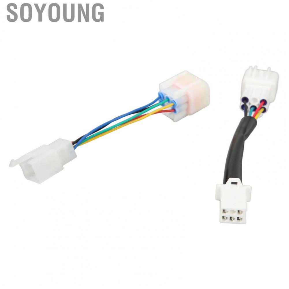 Soyoung Electric Motorcycle Controller Adapter  Stable Hall Precise Durable ABS IP67 Waterproof for