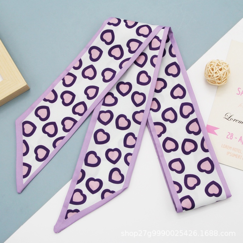 Băng Đô Cài Tóc Đính Nơ Họa Tiết Hoa Đa Năng Xinh Xắn