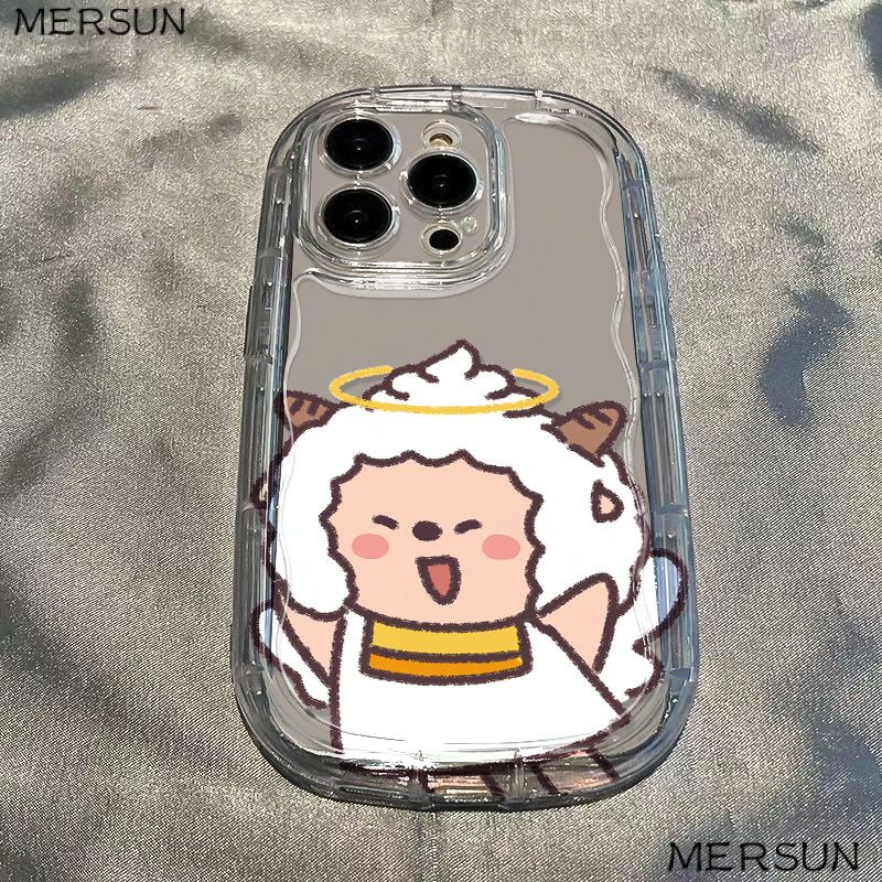 ✅Ốp Điện Thoại Mềm Trong Suốt Chống Sốc Cho Iphone Promax Angel / 12 7 13 14 118p Xr Xs Sxq