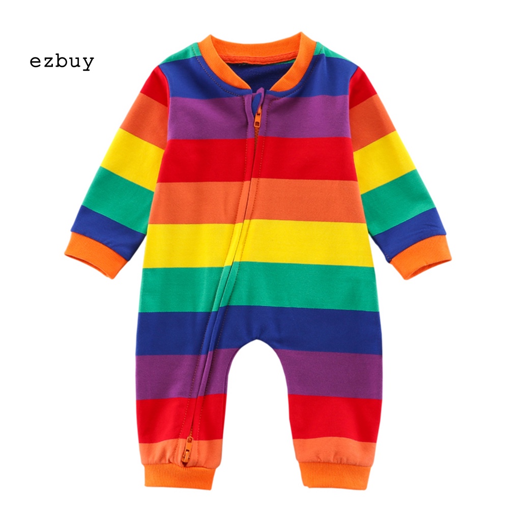 Bộ Áo Liền Quần Bằng Cotton Thân Thiện Với Da Nhiều Màu Sắc Dành Cho Bé Trai Gái