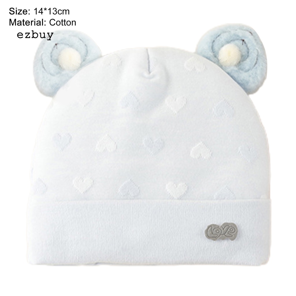 Mũ Cotton Dày Dặn Giữ Ấm Hình Hoạt Hình Cho Bé