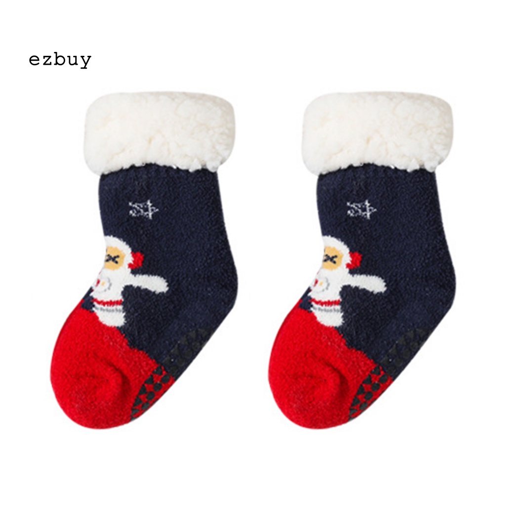 1 Đôi Vớ Giữ Ấm Chống Trượt Mềm Mại Dành Cho Bé