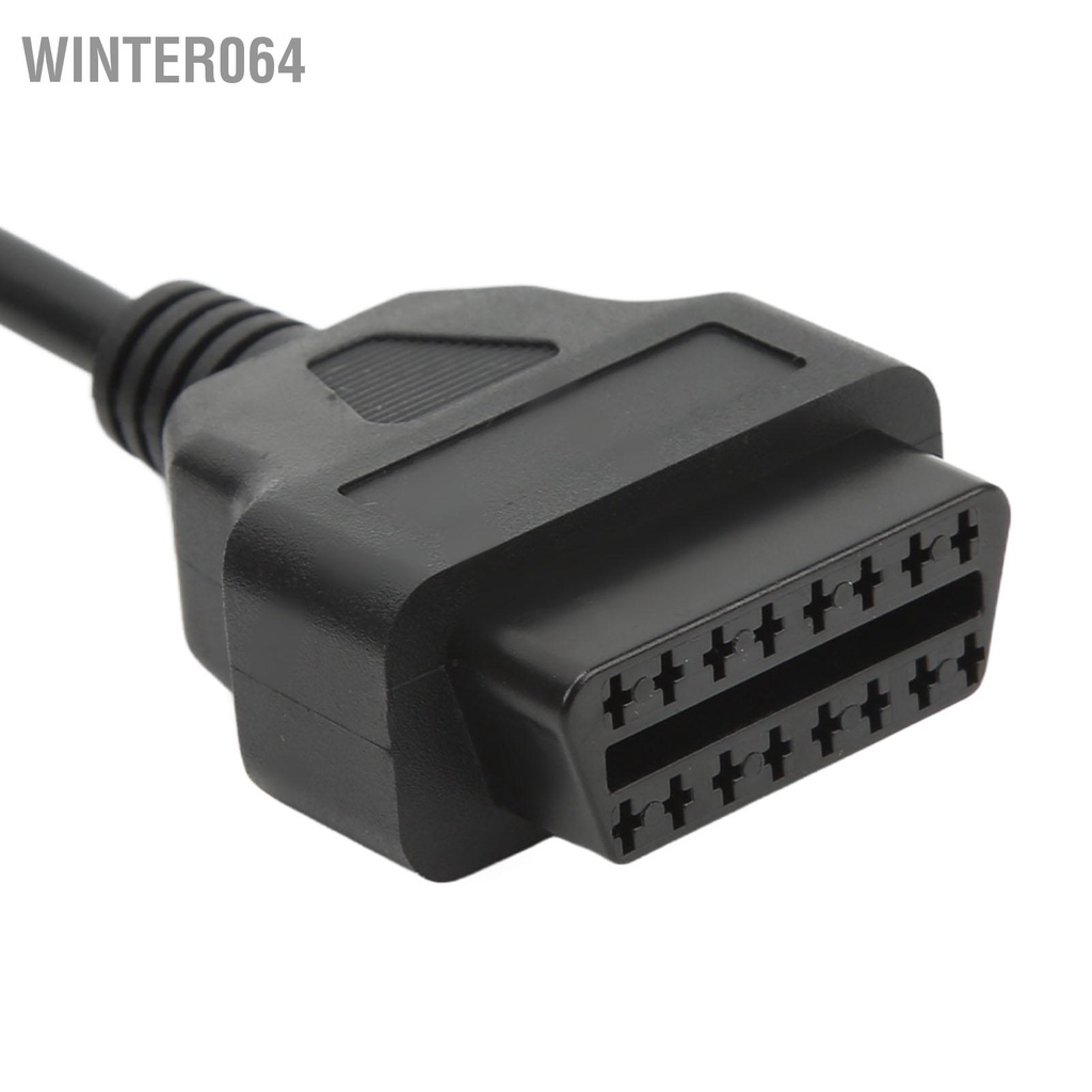 Winter064 1.5M 10Pin Nam Đến 16Pin Nữ OBD2 Cáp OBD II Convertor Quét Chẩn Đoán Cho ICOM D Xe Máy