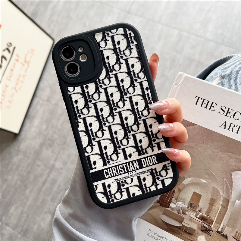 Ốp Điện Thoại Da Mềm In Logo Thời Trang Cao Cấp Cho Iphone 14pro Promax 13pro Promax 12pro Promax 11 Promax 8 7 Plus X XR XS MAX