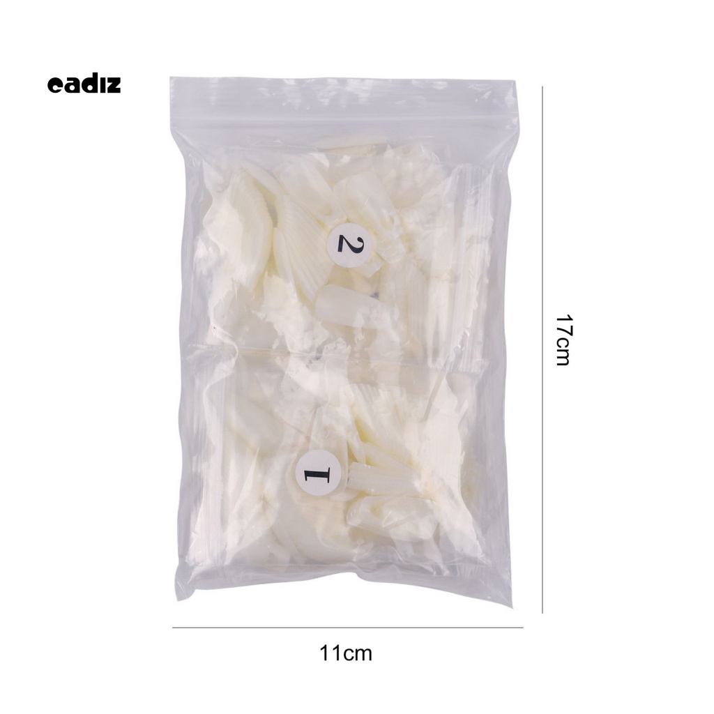 Túi 504 Móng Tay Giả Màu Sắc Tự Nhiên Không Phai Màu Trong Suốt