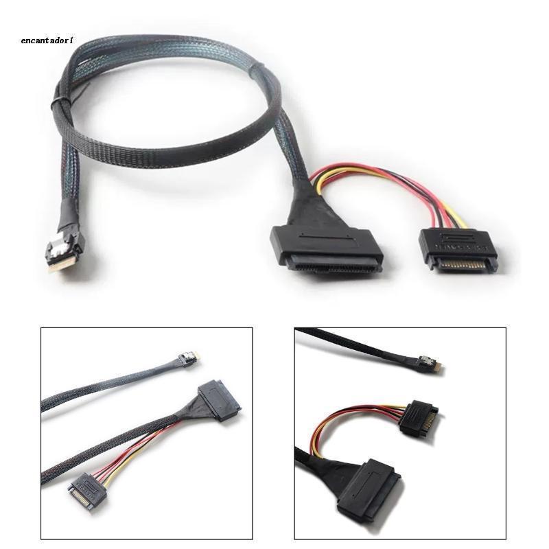 ✿ Cáp ChuyểN ĐổI PCIe4.0 SlimSAS SFF-8654 4i Sang SFF-8639 U.2