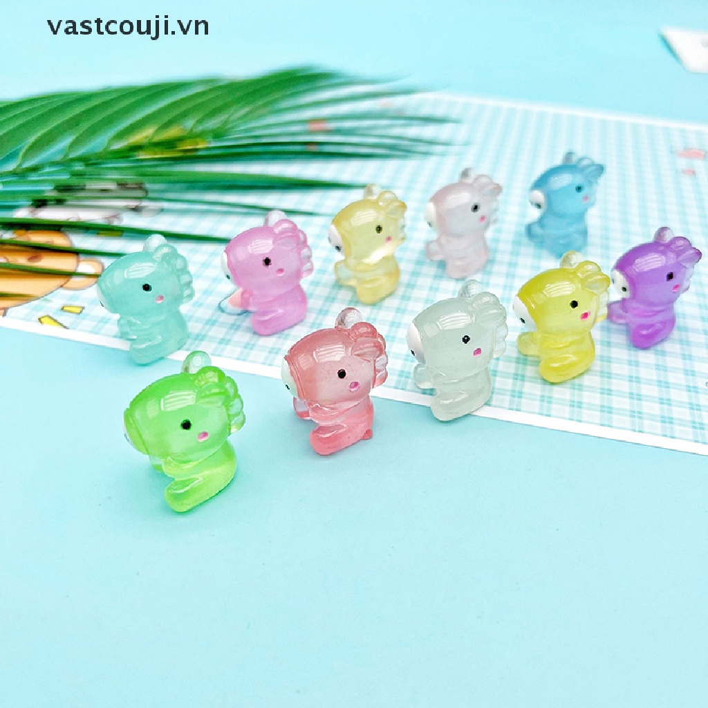 Bộ 2 Tượng Ngựa Phát Sáng Trong Suốt Dùng Trang Trí