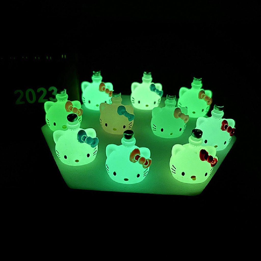 Phụ Kiện Trang Sức Hình Hello Kitty 3D Đáng Yêu Diy