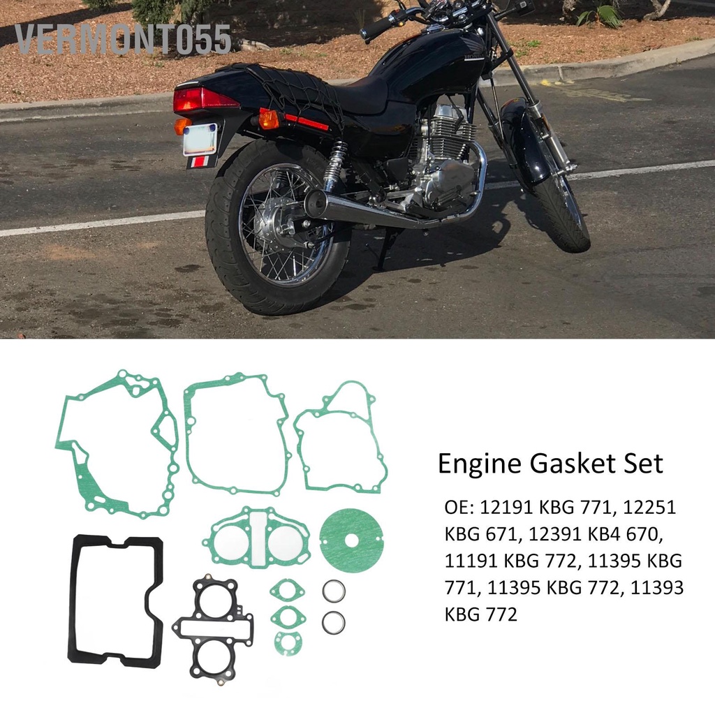 Bộ Vòng Đệm Động Cơ Ly Hợp 12191 KBG 771 Cho CMX250C CMX250X CB250