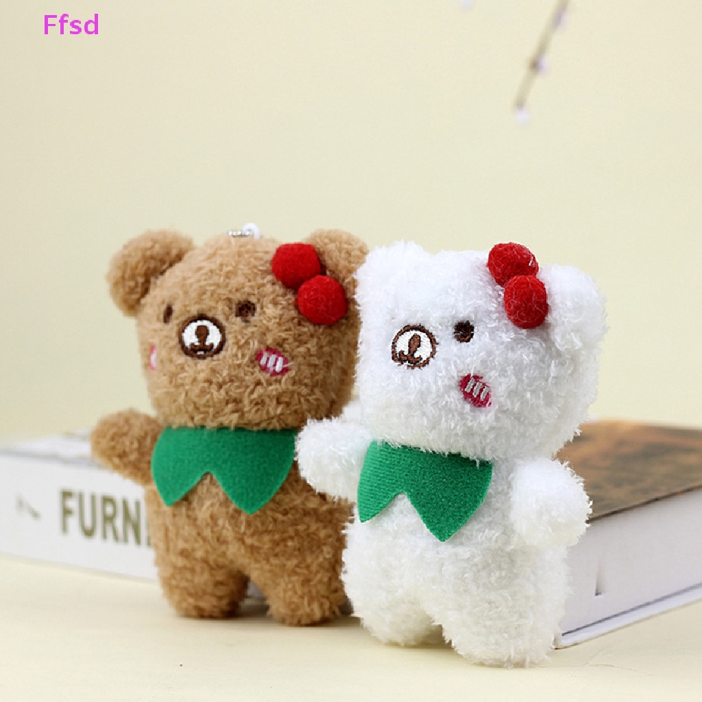 {Ffsd} Móc Chìa Khóa Xe Hơi / Ba Lô Hình Gấu Bông Hoạt Hình Dễ Thương Sáng Tạo Thích Hợp Làm Quà Tặng Cho Bạn Gái *