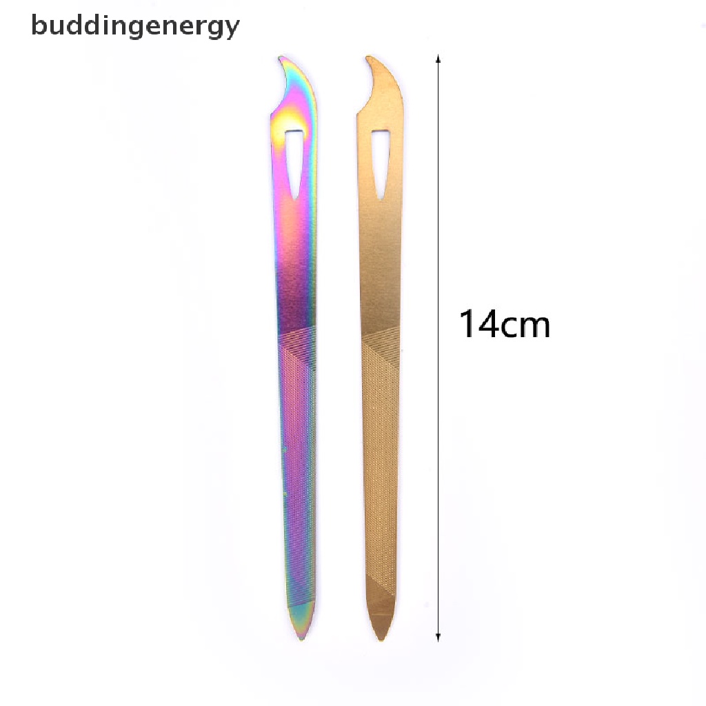 Dũa Móng Tay Hai Mặt Bằng Thép Không Gỉ Dày Dặn