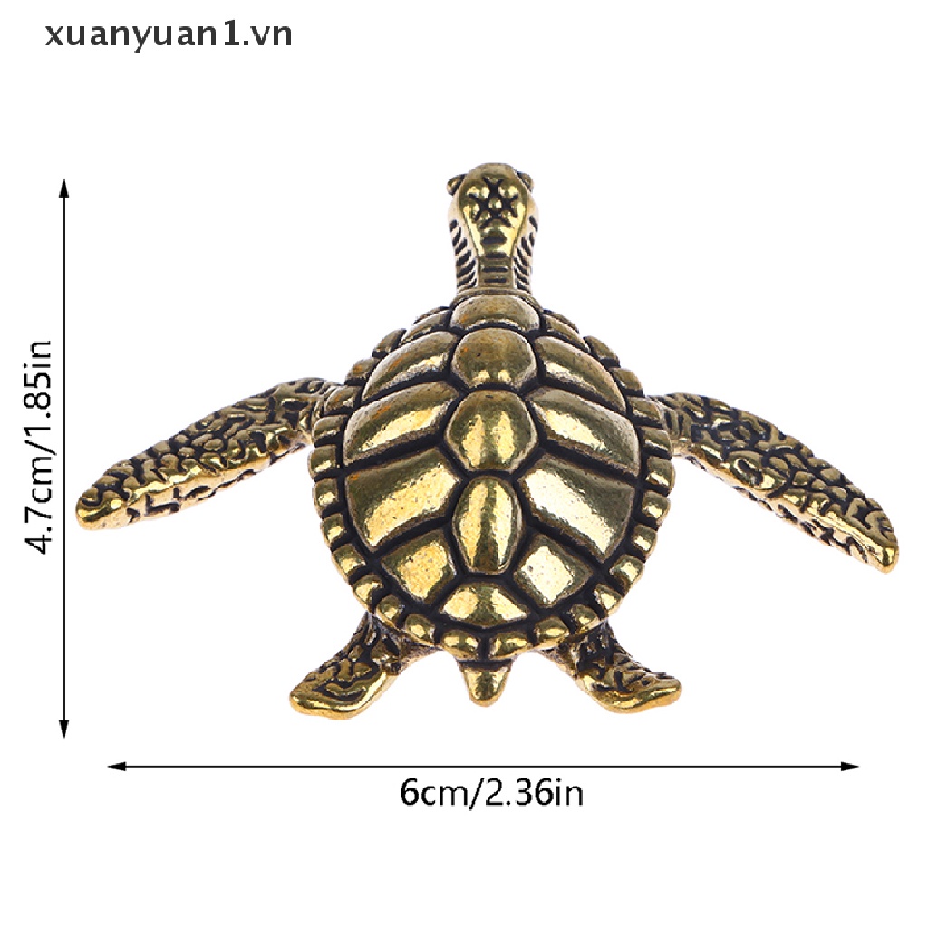 Mô Hình Rùa Biển Bằng Đồng Thau Dùng Trang Trí Nhà Cửa