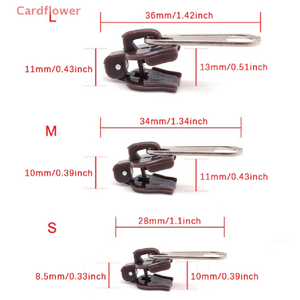 Bộ 12 Dụng Cụ Sửa Khóa Kéo Thay Thế 3 Kích Cỡ